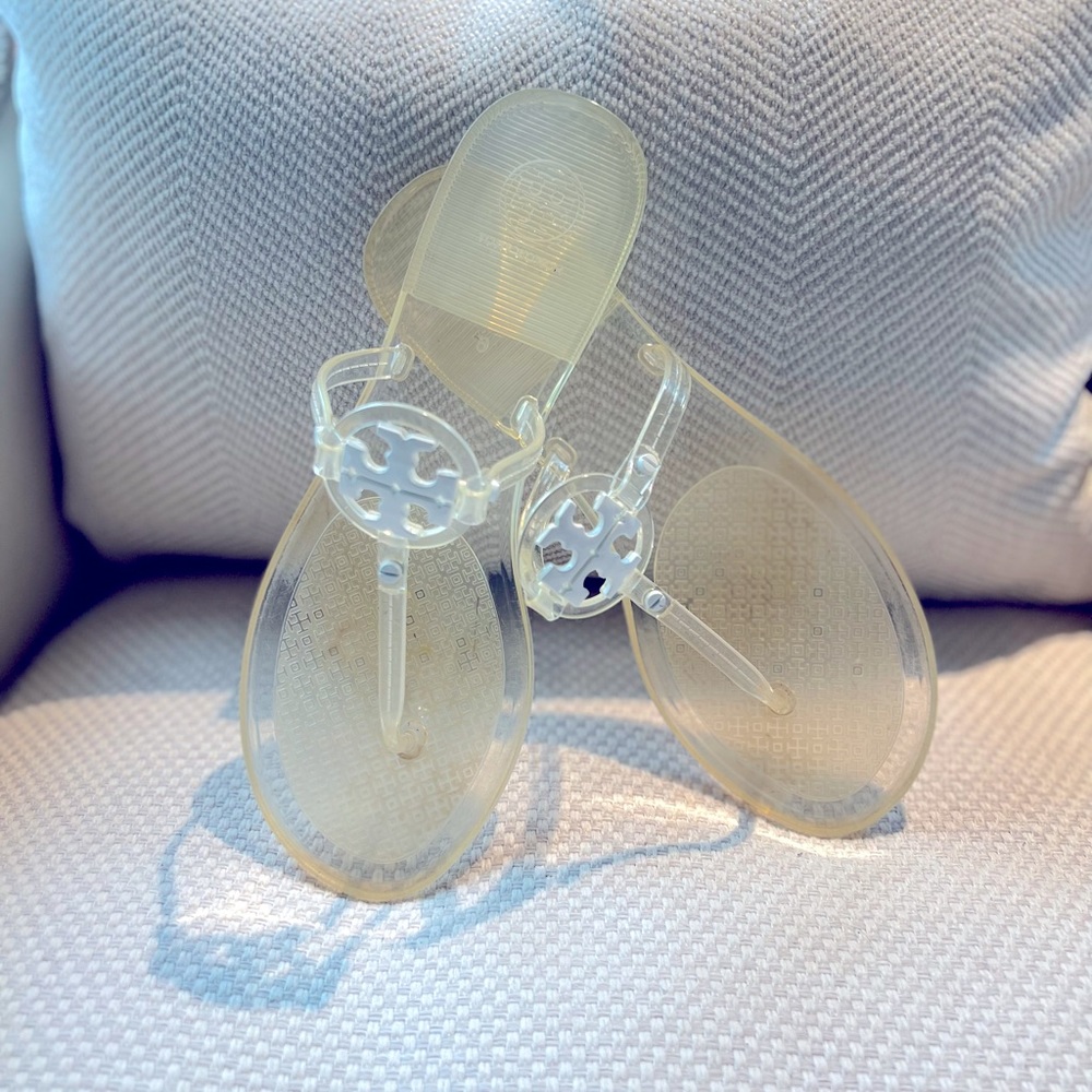 Tory Burch Mini Miller Jelly Thong Sandals